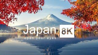 Japan in 8K ULTRA HD - Land of The Rising Sun 60 FPS
