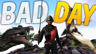 My Hardest Day Ever on Ark Survival Evolved - Ark PvP