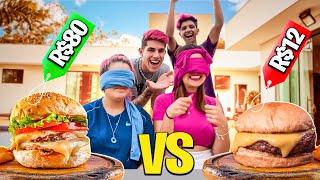 COMIDA MAIS CARA VS COMIDA MAIS BARATA *minha irmã VOMITOU