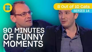 90  Minutes of Funny Moments From Series 14  8 Out of 10 Cats  Banijay Comedy