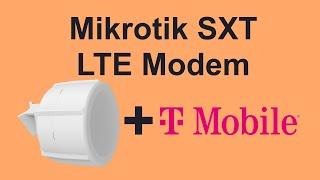 Mikrotik SXT LTE Modem US with T-Mobile for Backup Internet  Homelab Operations Center