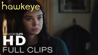 Kate tells Clint what she saw during the battle of New York FULL HD  Hawkeye Series  Disney+
