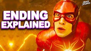 THE FLASH 2023 Ending Explained  Post Credit Scene Cameos Reaction & Review  Spoiler Breakdown