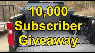 Channel Update - 10000 Subscriber Giveaway