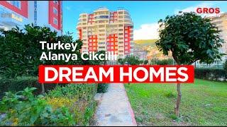 Dream Homes  Красивый уютный просторный комплекс  Турция Аланья Джикджилли