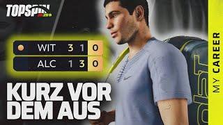 KRASSES Rematch gegen ALCARAZ Kurz vor dem AUS 20  TopSpin 2K25