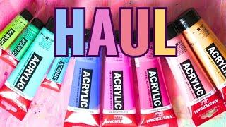 Art Haul Amsterdam Acrylic Paint & Swatches