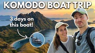 3 DAY KOMODO BOAT TOUR Trip Of A Lifetime In Indonesia Liveaboard in Komodo National Park
