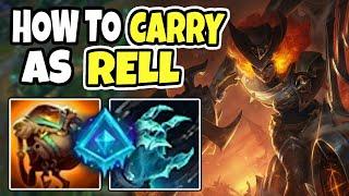 Challenger support shows you how to carry as RELL  RELL SUPPORT  14.6 LEAGUE OF LEGENDS