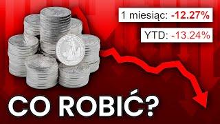 Cena SREBRA spada - CO ROBIĆ?