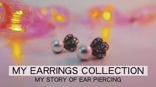 MY EARRINGS COLLECTION 耳環特輯：在美國穿耳洞的故事｜Sharpaygaga