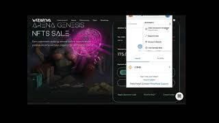 How to buy Wizardia token Arena NFT for Passive income staking