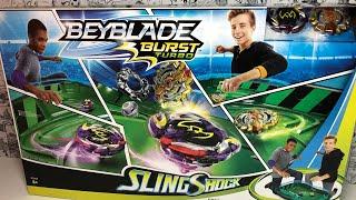 НОВАЯ АРЕНА SLINGSHOCK ОТ HASBRO  ОНА ПОТРЯСАЮЩАЯ  Бейблэйд Бёрст  Beyblade Burst