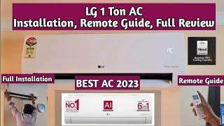 LG 1 Ton 4 Star AI DUAL Inverter Split AC - AI Convertible 6-in-1 - VIRAAT Mode - 2023 - Full Review