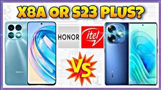 Itel S23 Plus vs Honor X8a  Specification  Comparison  Features  Price