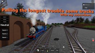 Cool Beans Railway 3 Longest truck with subscribers