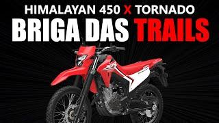 Honda Tornado X Royal Enfield Himalayan 450 - BR1G4 das TRAILS