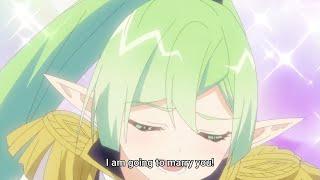 Duel for Marriage with older Elf woman - #anime #animegirl #short