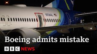 Boeing admits mistake over 737 Max 9 incident  BBC News