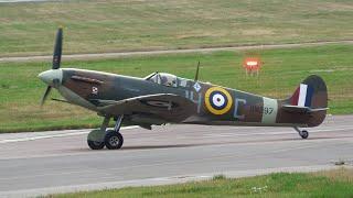 Spitfire visits RAF Northolt  