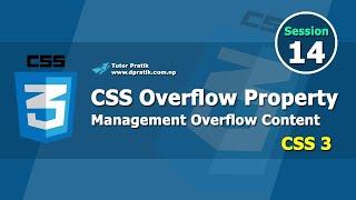 CSS Overflow Property Tutorial For Overflow Management Session 14  Tutor Pratik