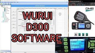 WURUI D300 DMR VHF UHF HAM RADIO LEARNING SOFTWAREnot final version