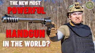 The NEW Most POWERFUL Handgun In The World? The 500 Bushwhacker Revolver