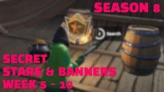 Secret stars and banners  Week 5 - 10  Season 8