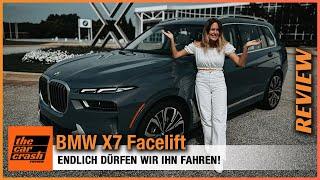 BMW X7 LCI im Test 2022 Wir fahren das NEUE Facelift Fahrbericht  Review  7-Sitzer  40i xDrive