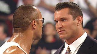 Randy Orton meets The Rock Raw June 21 2004