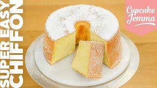 Classic Chiffon Cake Recipe - a baking must-have  Cupcake Jemma