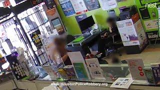 Robbery suspect locked inside Texas store prays begs to be released