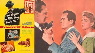 Finger Man I American Crime Film Noir 1955 I Frank Lovejoy Forrest Tucker Peggie Castle