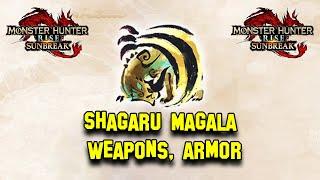 SHAGARU MAGALA Armor & Weapons Are AMAZING - MHR Sunbreak