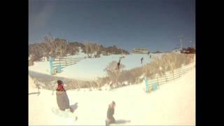 Beginners Snowboarding -  blue cow Australia