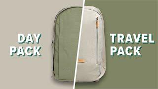 Travel Backpack Meets Daypack From Airport to Office