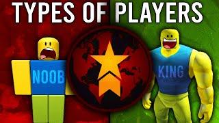 Types of Rise Of Nations players.  Roblox RON