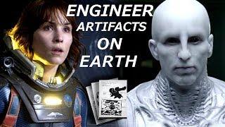 Dr.Shaw Diary Reveals Engineer Visits & Artifacts on Earth Prometheus Extra Material