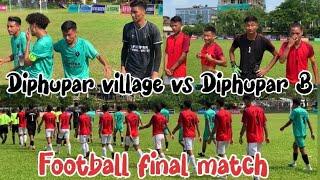 Football final match  Seithekema circle sports meet-2023 Diphupar village vs Diphupar B 