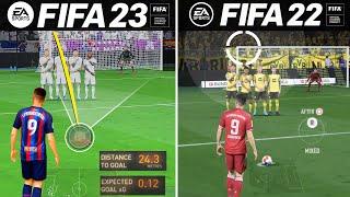FIFA 23 VS FIFA 22   NEXT GEN   GRAPHICS COMPARISON