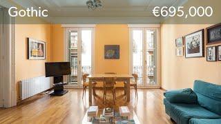 Spacious and bright property for sale in the Gothic Quarter Barcelona