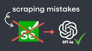 If youre web scraping dont make these mistakes