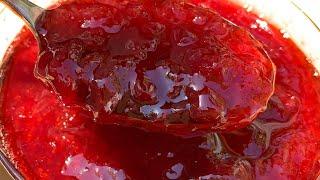 Клубничный джем или конфитюр без загустителей стойкий цвет Strawberry Jam  Ելակի ջեմ
