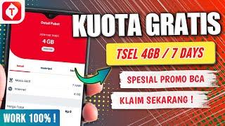 🟢 Cara Mendapatkan Paket Gratis 4GB dari Telkomsel - Kuota Gratis Telkomsel 2024