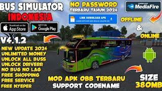 NEW UPDATE  Bus Simulator Indonesia Mod Apk 4.1.2 Terbaru 2024 - Free Shopping & Unlock All Bus