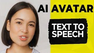 Create Free Talking AI Avatar  Text to Speech