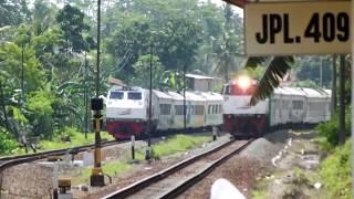 LANGKA Kereta api jalan Beriringan