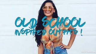 Summer old school inspired outfits  look book