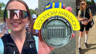 I ran my first marathon  STOCKHOLM MARATHON 2024