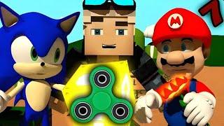 SOINC IN MINECRAFT 7 Ft. FIDGET SPINNERS Super Mario 3D MINECRAFT ANIMATION REUPLOAD￼